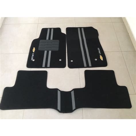 Jogo Tapete Carpet Personalizado Cruze 2012 2021 Hatch Sedan Shopee