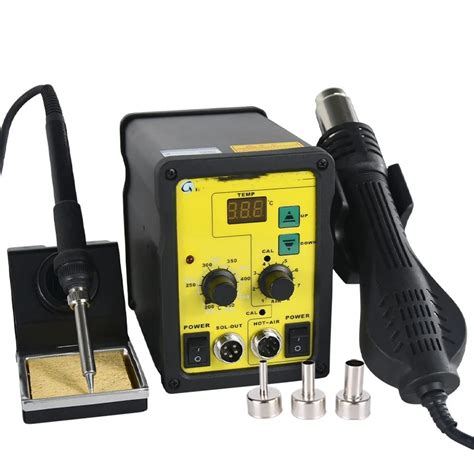 Hot Air Desoldering Station Cell Phone Repair Intelligent Soldering And De Soldering High Power