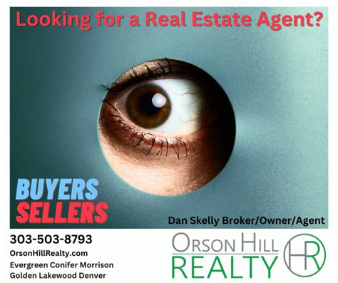 Moving To The Denver Mountains Orson Hill Realty