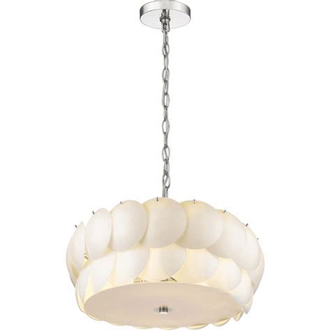 Trend Tp Selene Contemporary Polished Chrome Hanging Pendant