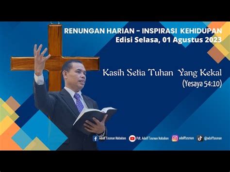 Kasih Setia Tuhan Yang Kekal Yesaya 54 10 Renungan Harian