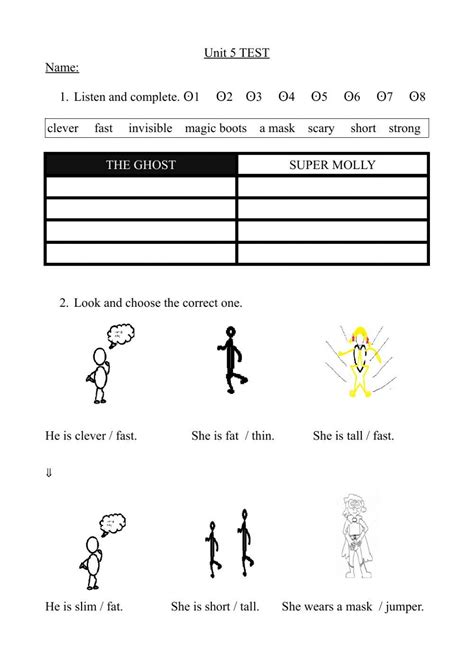 Unit 5 Test Live Worksheets