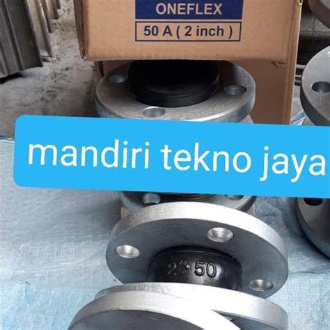 Jual Tozen Jis K Oneflex Inch Flexible Rubber Joint Flange Besi