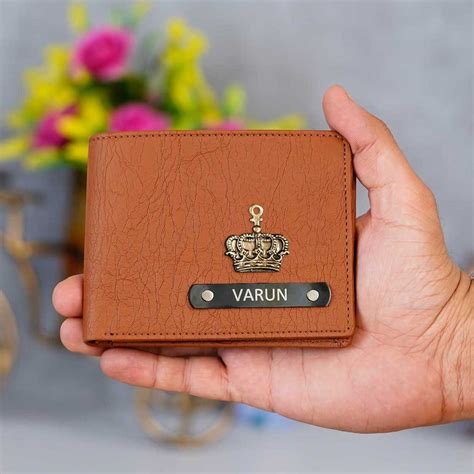 Genuine Leather Men Wallet Customized Wallet With Name Homafy