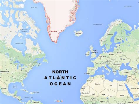 Atlantic Ocean United States Map Ocean Wildlife List