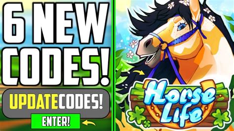 New Codes Horse Life Codes New Codes 2024 Horse Life Codes Roblox