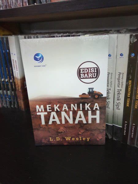 Jual Buku Mekanika Tanah Edisi Baru L D Wesley Di Lapak Barokah Book