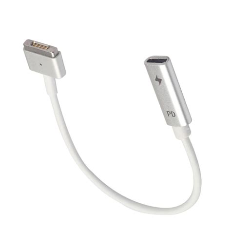 W Usb Type C Female To Magsafe T Tip Adapter Cable For Macbook Air Pro