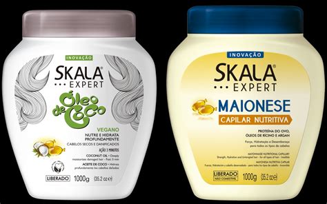 Creme Skala Maionese Capilar E Leo De Coco Liberados R