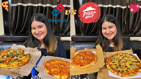 Dominos Vs Pizza Hut Taste Test Which One Is Better YouTube