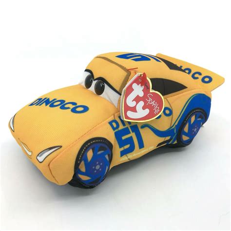 Ty Beanie Babies Sparkle Cruz Ramirez New Plush Disney Cars