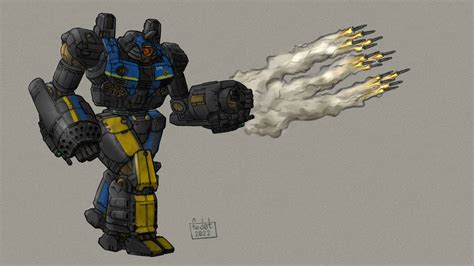 Crusader Battletech fanart commission by fed0t on DeviantArt