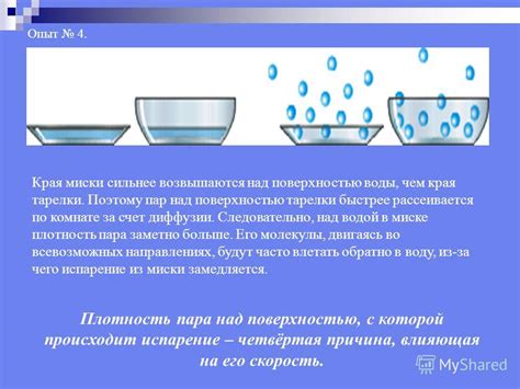 Презентация на тему: "От чего зависит скорость испарения? Опыт 1 ...