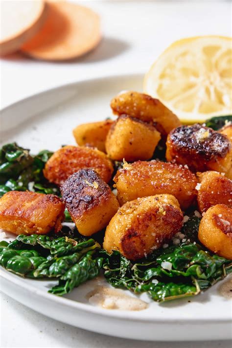 Sweet Potato Gnocchi With Kale And Brown Butter Jo Eats