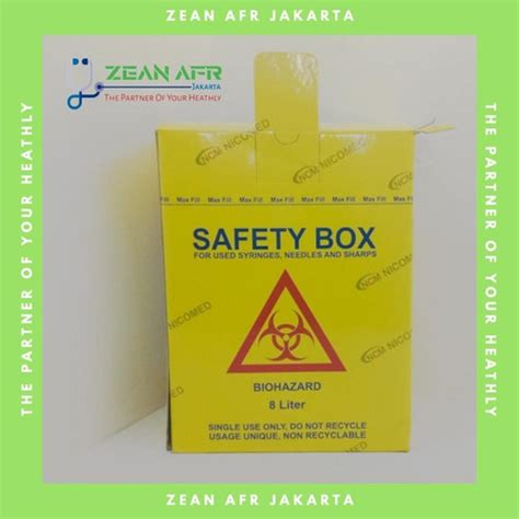 Jual Safety Box Liter Sampah Medis Limbah Medis Bio