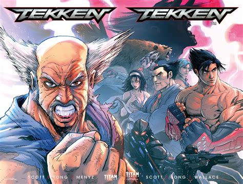 Official Artwork Of The Mishima Clan By Titan Comics Rtekken