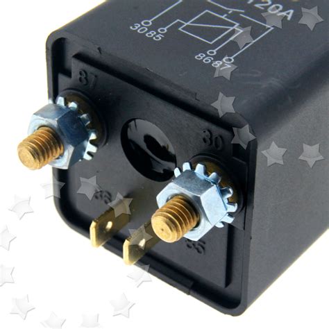 HEAVY DUTY DC 12V Relay 120A 2 Pin Switch Power ON OFF Relay Split