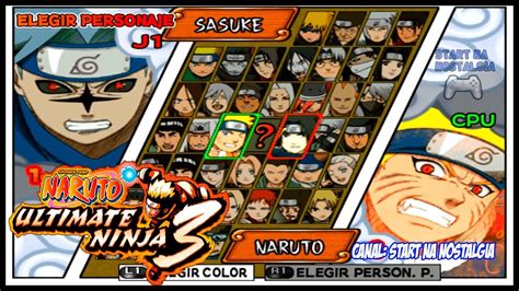 NARUTO ULTIMATE NINJA 3 [ESPAÑOL] [PS3] [PKG] [GOOGLE DRIVE] - El ...