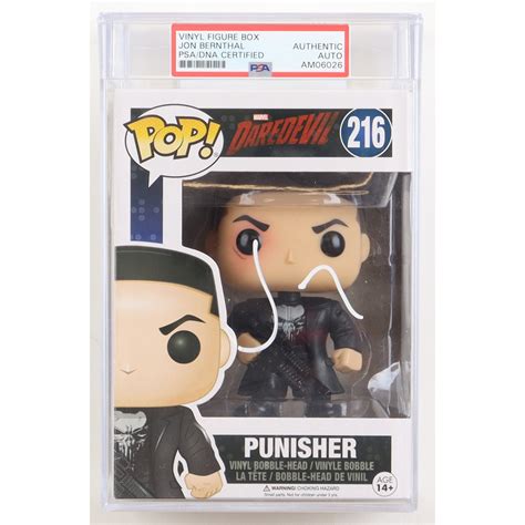 Jon Bernthal Signed Daredevil 216 Punisher Funko Pop Vinyl Figure