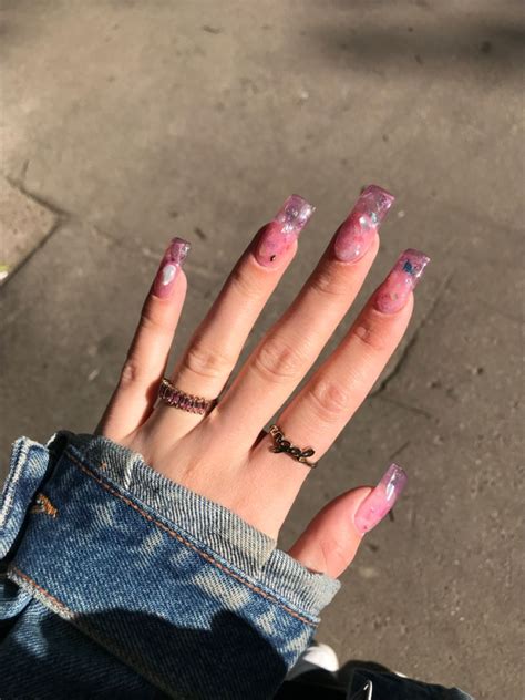 Ногти полупрозрачные | Nail designs, Nails, Engagement