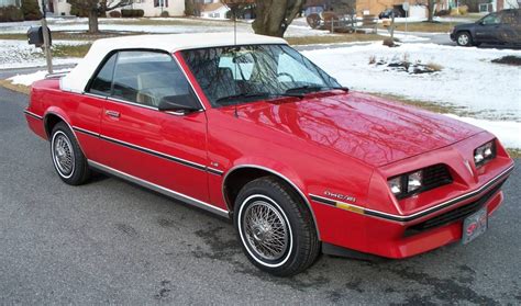 1 Of 626 1983 Pontiac Sunbird Convertible Barn Finds