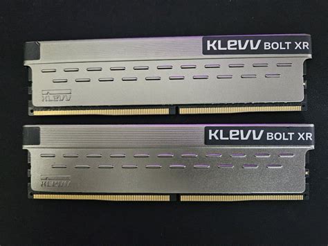 KLEVV BOLT XR 16GB RAM 2x8 3600mhz Computers Tech Parts