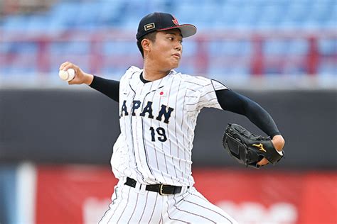 前田悠伍の好投や山田脩也のダメ押し弾などで韓国に快勝 スーパーラウンド初戦を飾る U 18 試合レポート 野球日本代表 侍ジャパン