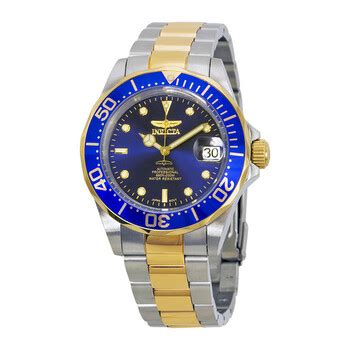 Invicta Pro Diver Automatic Blue Dial Men S Watch 9094 843836090940