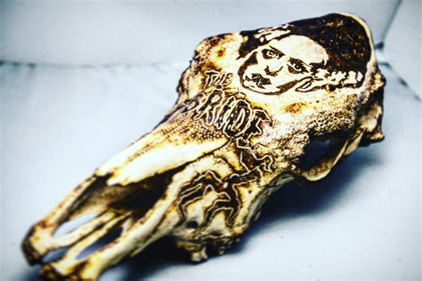 One Of One Specializes In One Of A Kind Custom Carved Skulls Done With