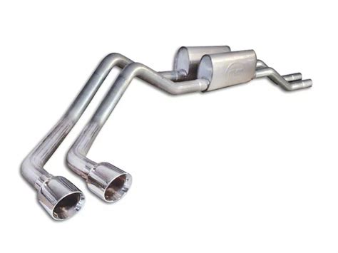 Stainless Works F 150 Turbo Chambered Dual Exhaust System Same Side