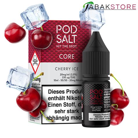 Pod Salt 10ml Liquid Core Cherry Ice 20mg günstig kaufen