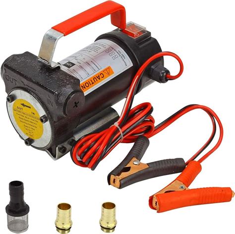 12v New Portable Dc Electric Fuel Transfer Pump Diesel Kerosene Oil Commercial Fuel Transfer