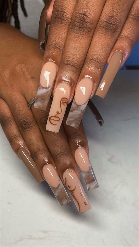 Womenhair Linktree Square Acrylic Nails Long Square Acrylic Nails