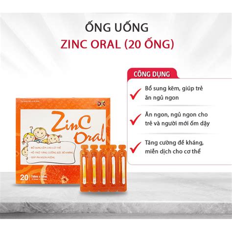 B Sung K M Zinc Oral H Tr T Ng C Ng S C Kh Ng Gi P N Ngon