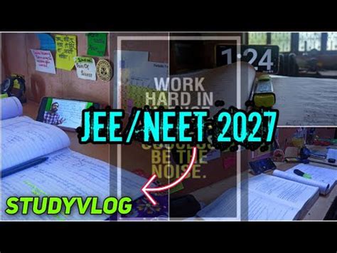 A Day In Life Of JEE 2027 Aspirant Self Study Vlog Jee Aspirant