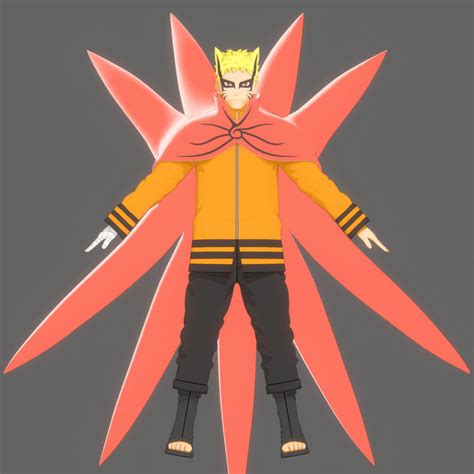 Naruto Baryon Mode Preview Xps By O Dv89 O On Deviantart