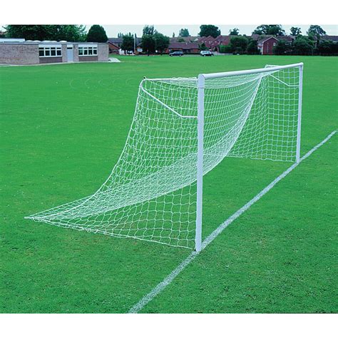 Steel Round Goal Post Set 60mm Senior Regulation Size 732 X 244m