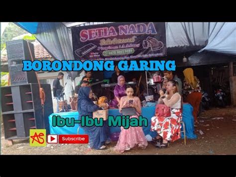 BORONDONG GARING LAGU SUNDA LAWAS Acara Pernikahan Didin Putri Asep