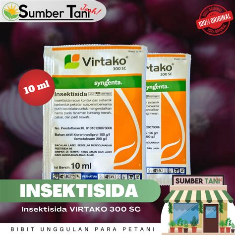 Jual Insektisida Virtako Sc Syngenta Kemasan Ml Shopee Indonesia