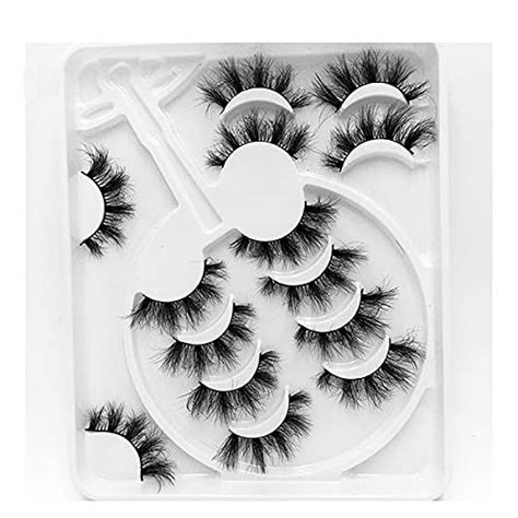 Hbzgtlad Pairs D Mink Dramatic Volume Lashes Bulk Faux Thick