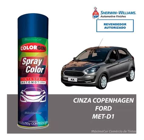 Tinta Spray Automotivo Branco Ártico Ford 300ml