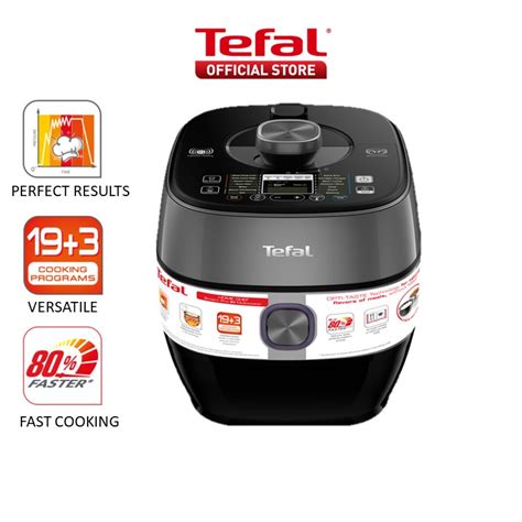 Tefal Home Chef Smart Pro Induction Electric Pressure Cooker 5L CY638