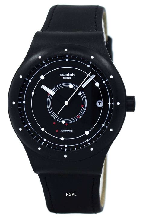 Swatch Originals Sistem Black Automatic Sutb Unisex Watch Zetawatches