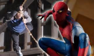 First Look Fans Get A Sneak Peak At Scenes From The Amazing Spider Man