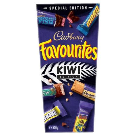 Cadbury Favourites Kiwi Edition 520g Kiwi Corner Dairy