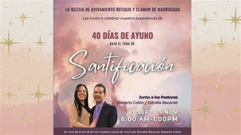 40 Días de Ayuno Santificación Semana 3 40 Day Fast Sanctification