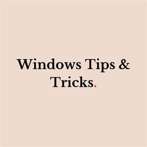 windows resource blogwindows tips  tricks windows resource blog