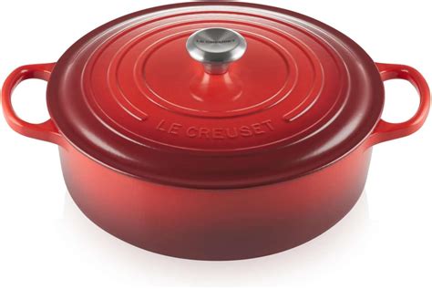 Amazon Le Creuset Enameled Cast Iron Signature Round Wide Dutch