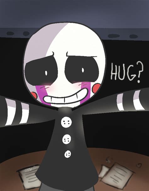 The Puppet Hugs By Diamondmuffins On Deviantart Fnaf Cute Fnaf