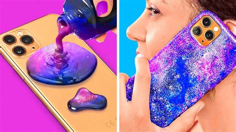 COOL DIY PHONE CRAFTS Fun Crafting Hacks For Your Phone YouTube